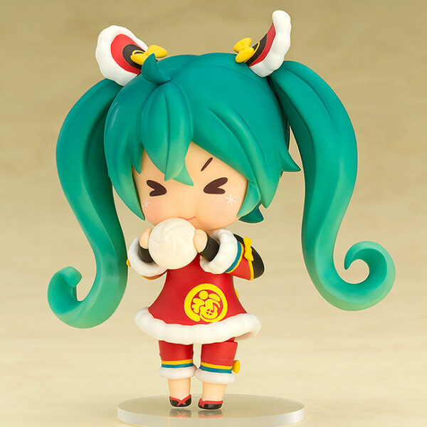 Nendoroid 654. Hatsune Miku: Lion Dance Ver. / Вокалоид аниме фигурка Мику Хацунэ Nendoroid Vocaloid