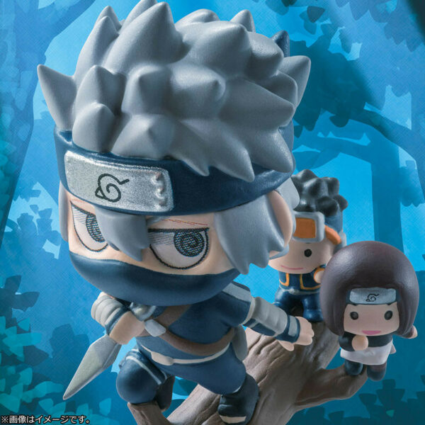 NARUTO Shippuden: Kakashi Hatake Special! Set Naruto mo Iruttebayo! — Petit Chara Land Nendoroid Naruto