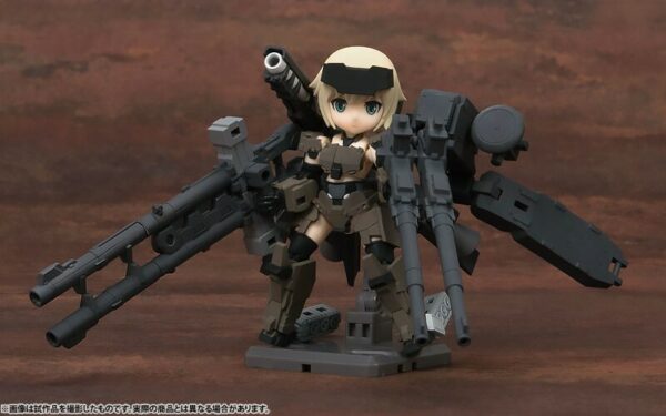 Frame Arms Girl KT-321f Gourai Series — Desktop Army — All 3Type Set Nendoroid Desktop Army