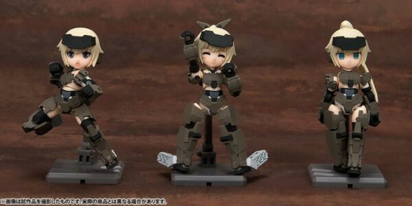 Frame Arms Girl KT-321f Gourai Series — Desktop Army — All 3Type Set Nendoroid Desktop Army