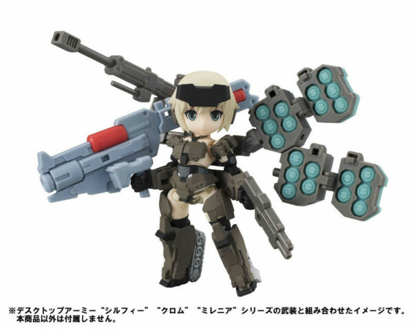 Frame Arms Girl KT-321f Gourai Series — Desktop Army — All 3Type Set Nendoroid Desktop Army