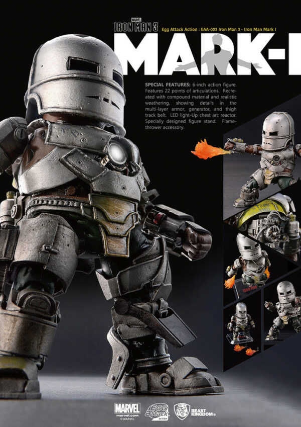 Iron Man Mark I  — [EGG ATTACK EAA-003] Nendoroid Iron Man