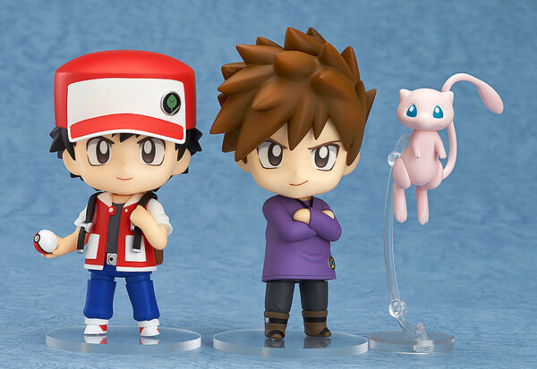 Nendoroid 612. Pokemon Trainer Red & Green / Покемон аниме фигурка Nendoroid Pokemon