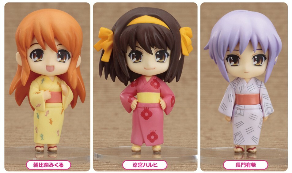 The Melancholy of Haruhi Suzumiya: Haruhi Summer Festival Set [Nendoroid Petite]