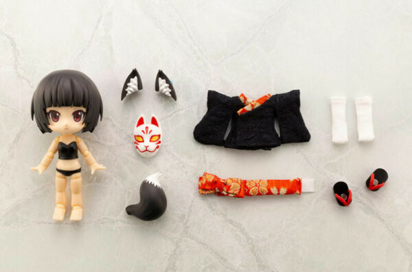 Kuro Kitsune Posable — Cu-poche Friends Nendoroid Cu-poche