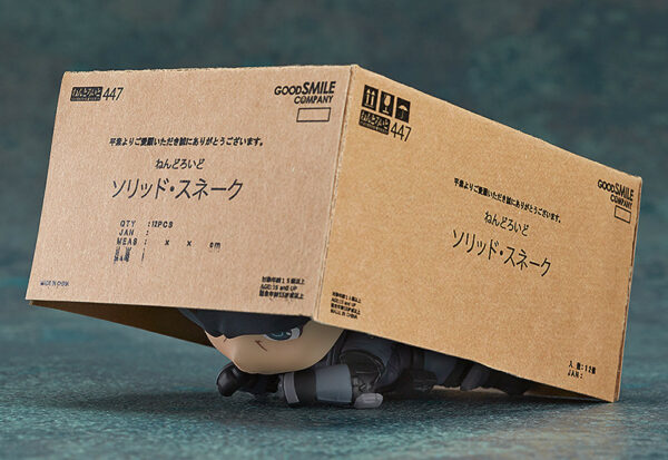 Nendoroid 447. Solid Snake Metal Gear Solid / Фигурка нендороид Солид Снейк Nendoroid Metal Gear Solid