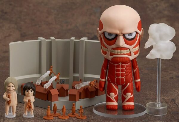 Nendoroid 360. Nendoroid Colossus Titan & Attack Playset / Attack on Titan Nendoroid Attack on Titan