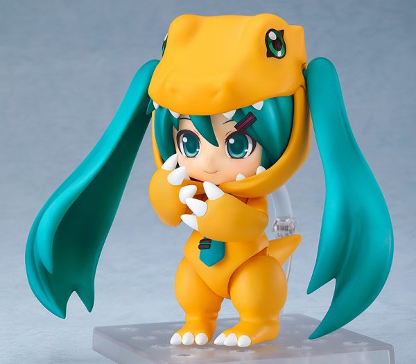 Digimon Adventure — Vocaloid — Hatsune Miku — Nendoroid #1439 — Kigurumi Agumon Ver. Nendoroid Vocaloid