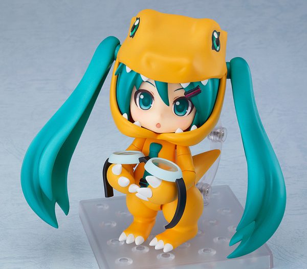 Digimon Adventure — Vocaloid — Hatsune Miku — Nendoroid #1439 — Kigurumi Agumon Ver. Nendoroid Vocaloid