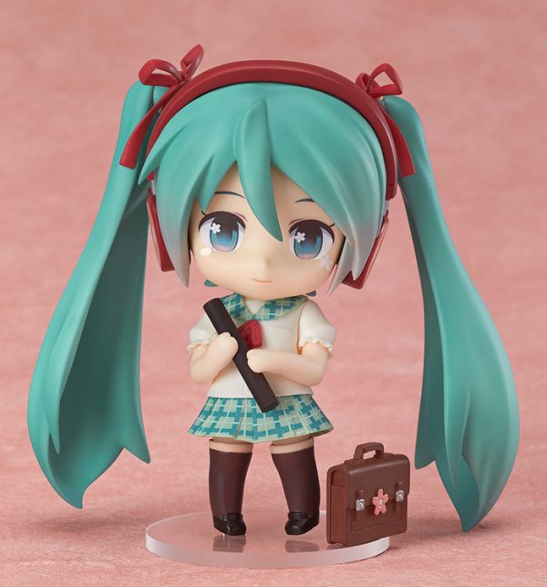 Vocaloid — Hatsune Miku — Good Smile Kuji — Good Smile Kuji «Hatsune Miku 2014 Spring Ver.» — Nendoroid #381b — School Uniform ver., Special Color Nendoroid Vocaloid