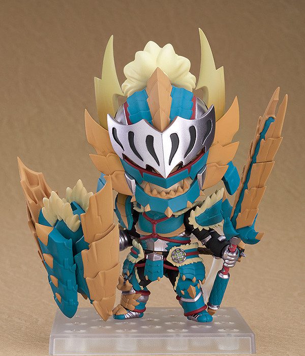 Monster Hunter World — Hunter — Nendoroid #1421 — Male Zinogre Alpha Armor Ver.