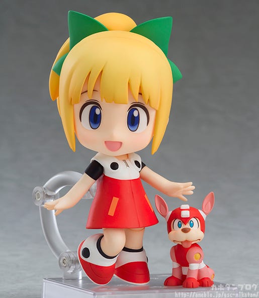 Rockman — Roll — Rush — Nendoroid #883 — Mega Man 11 Ver.