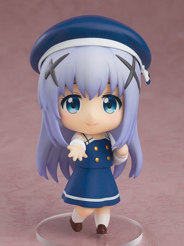 Gochuumon wa Usagi Desu ka? Bloom — Kafuu Chino — Tippy — Nendoroid #2519 — Winter Uniform Ver. Nendoroid Is the Order a Rabbit?