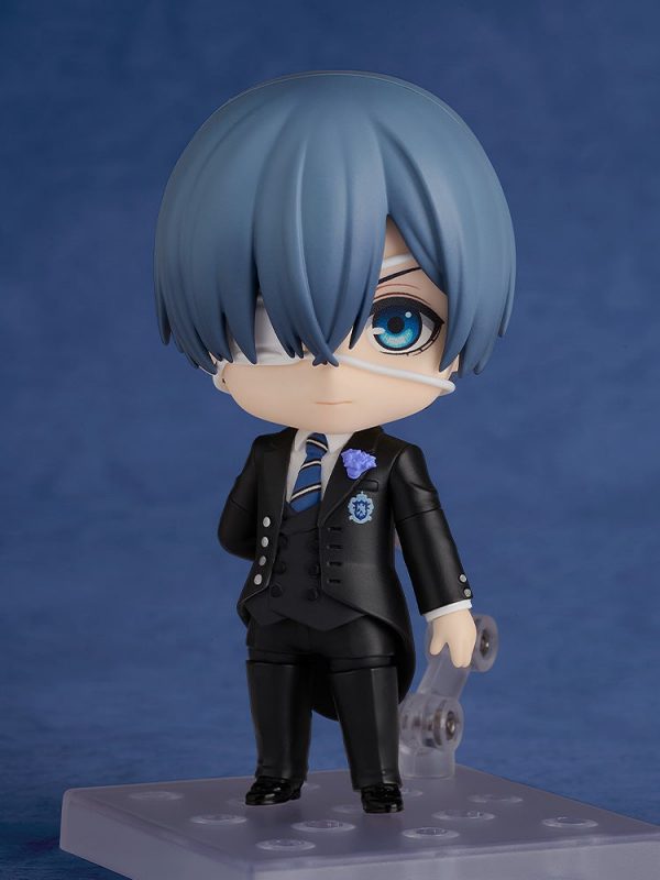 Kuroshitsuji ~Kishuku Gakkou-hen~ — Ciel Phantomhive — Nendoroid #2710 — Sapphire Owl Ver. Nendoroid Black Butler