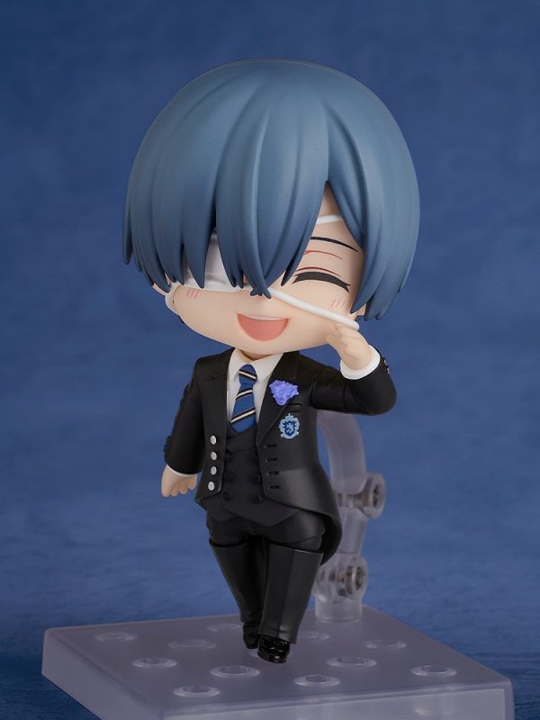 Kuroshitsuji ~Kishuku Gakkou-hen~ — Ciel Phantomhive — Nendoroid #2710 — Sapphire Owl Ver. Nendoroid Black Butler