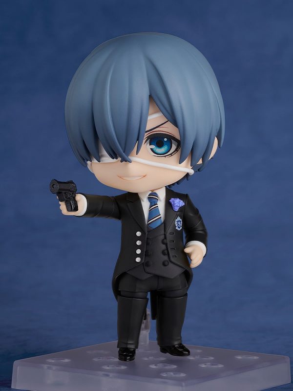 Kuroshitsuji ~Kishuku Gakkou-hen~ — Ciel Phantomhive — Nendoroid #2710 — Sapphire Owl Ver. Nendoroid Black Butler