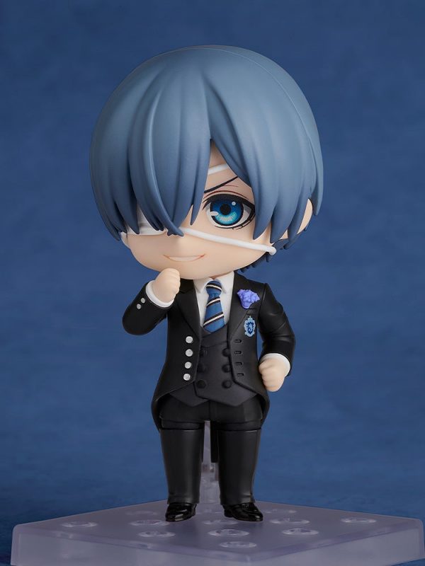 Kuroshitsuji ~Kishuku Gakkou-hen~ — Ciel Phantomhive — Nendoroid #2710 — Sapphire Owl Ver. Nendoroid Black Butler