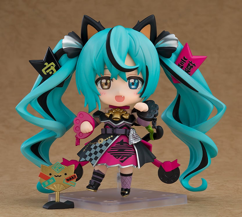 Vocaloid — Hatsune Miku — Nendoroid #2759 — Black Maneki Miku Ver.